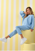 Komplet dresowy bluza i spodnie Better Now żółty