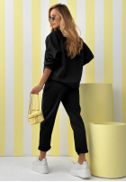 Sweat Set Sweatshirt i Hose Better Now Gelb