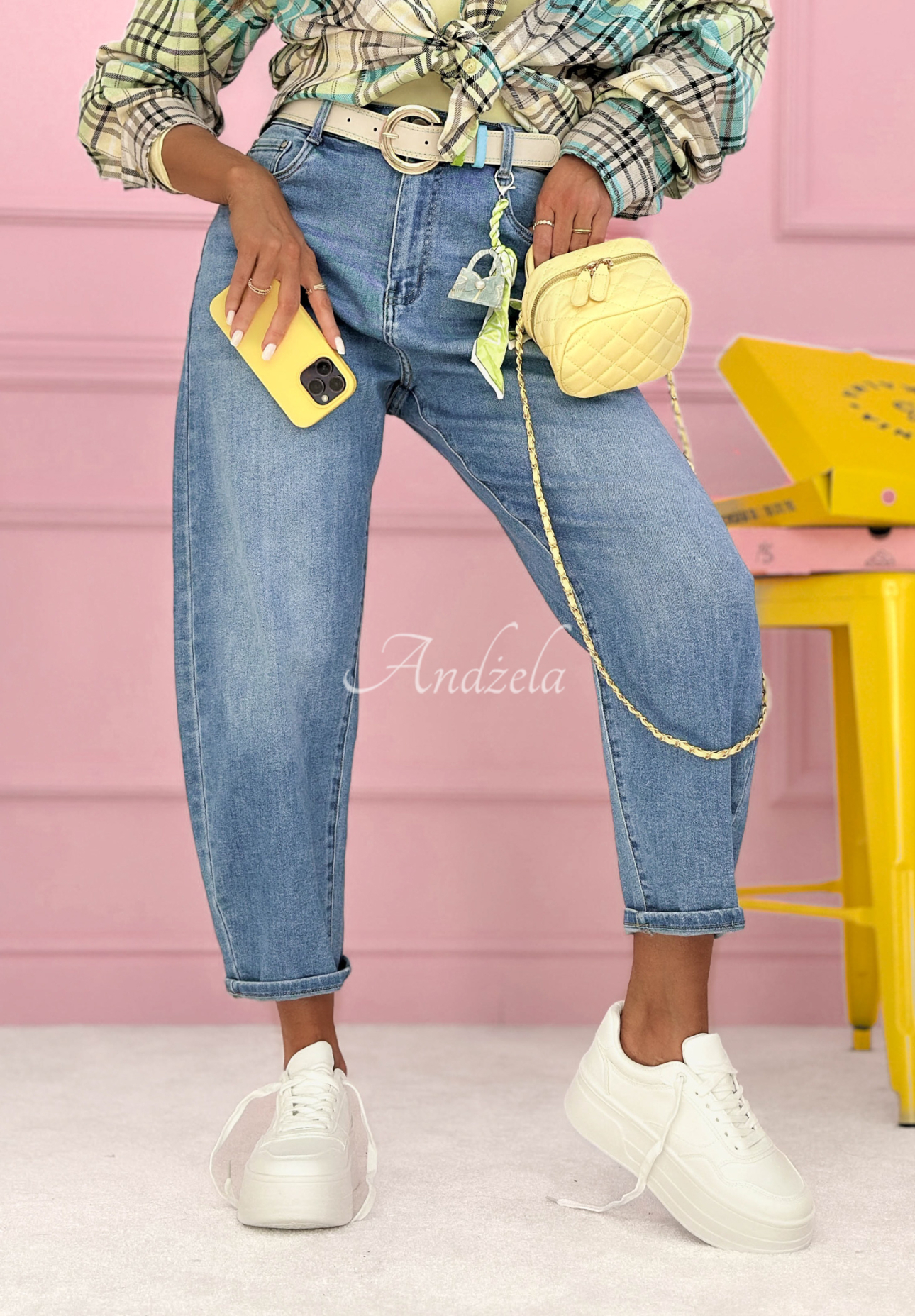 Bananenjeans Just Passing Through hellblau