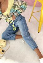 Hose Jeans banana Just Passing Through Hellblau