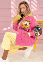 Jacke bomberka z nadrukami The Red Cat Rosa