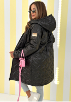 Długa Jacke z kapturem Spring Mood Gelb