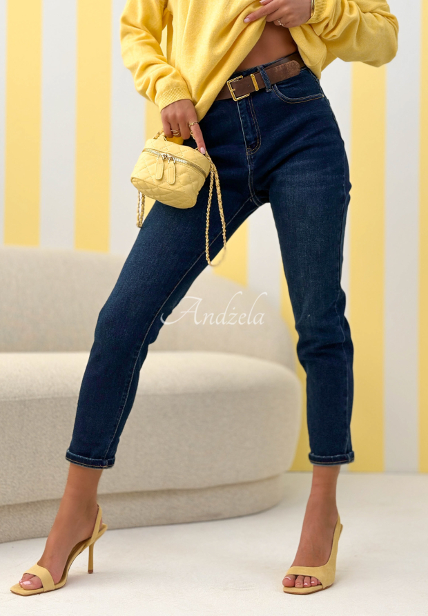 Jeans skinny Strive For More Dunkelblau
