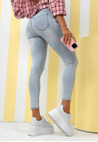 Hose Jeans skinny Margaret Hellblau