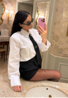 Koszula z krawatem La Milla Kendall biała