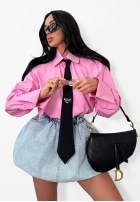 Hemd z krawatem La Milla Kendall Weiß