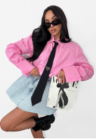 Hemd z krawatem La Milla Kendall Weiß