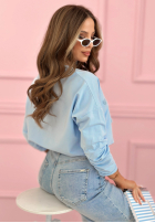 Bluse longsleeve z serduszkami Close To Heart Weiß