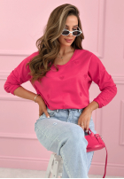 Bluse longsleeve z serduszkami Close To Heart Weiß