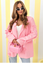 Blazer z kokardkami Still In Bows Rosa