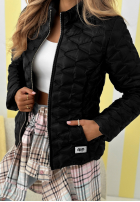 Krótka pikowana Jacke Soft Wind Puderrosa