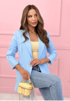 Blazer oversize Best Version Himmelblau