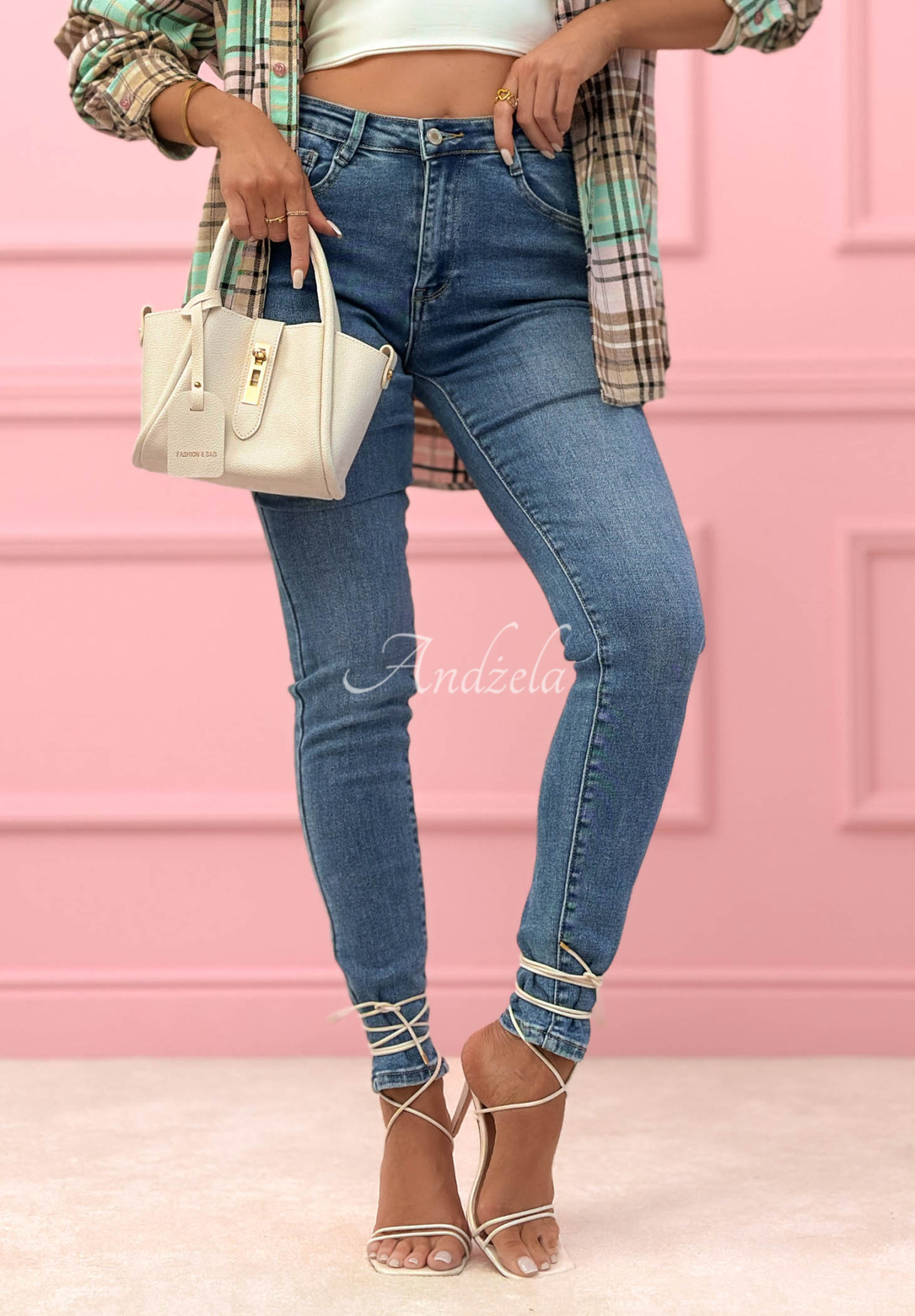 Skinny Jeans There You Are Blau