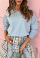 Bluse longsleeve Hey Spring Himmelblau