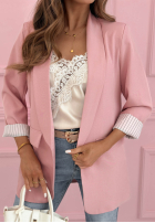 Blazer z kołnierzem Modern Times Rosa