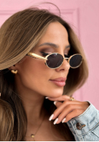 Brille przeciwsłoneczne Sweet Sun Gold-Schwarz