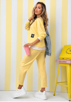 Sweat Set Sweatshirt i Hose Why Not Me Mintgrün