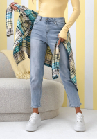 Hose Jeans mom fit No Way Blau