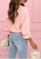 Hemd z ozdobnymi broszkami Brunch Outfit Puderrosa