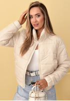 Pikowana Jacke ze stójką Soft Morning Rosa