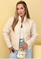 Pikowana Jacke ze stójką Soft Morning Rosa