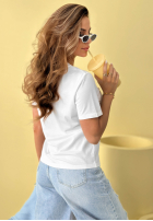 T-Shirt z nadrukiem Sweet Goodness biało-Blau