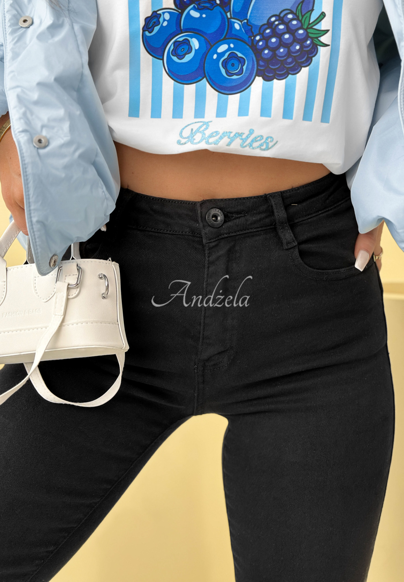 Skinny Jeans Everyday Street Schwarz