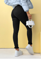 Spodnie jeansowe skinny Everyday Street czarne