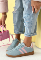 Sportschuhe Walking On Flowers Himmelblau