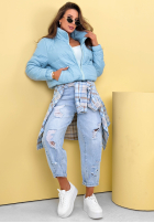 Pikowana Jacke ze stójką Soft Morning Rosa