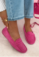 zamszowe mokasyny Nadine Himmelblau