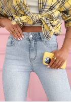 Hose Jeans skinny Evelyn Hellblau