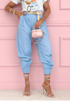 Material Hose ze ściągaczami Get Ready Himmelblau