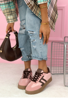 Sportschuhe Gotta Keep Going różowo-Schokoladenbraun