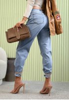 Hose Jeans mom fit Here Again Blau