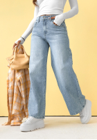 Hose Jeans mom fit Anytime Now Blau