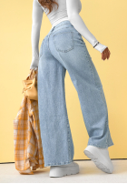 Hose Jeans mom fit Anytime Now Blau