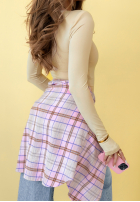 Bluse longsleeve Basically Fine Beige