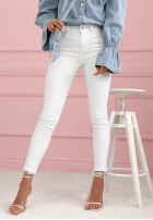 Spodnie jeansowe skinny To Get Started jasnoszare