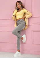 Spodnie jeansowe skinny To Get Started jasnoszare