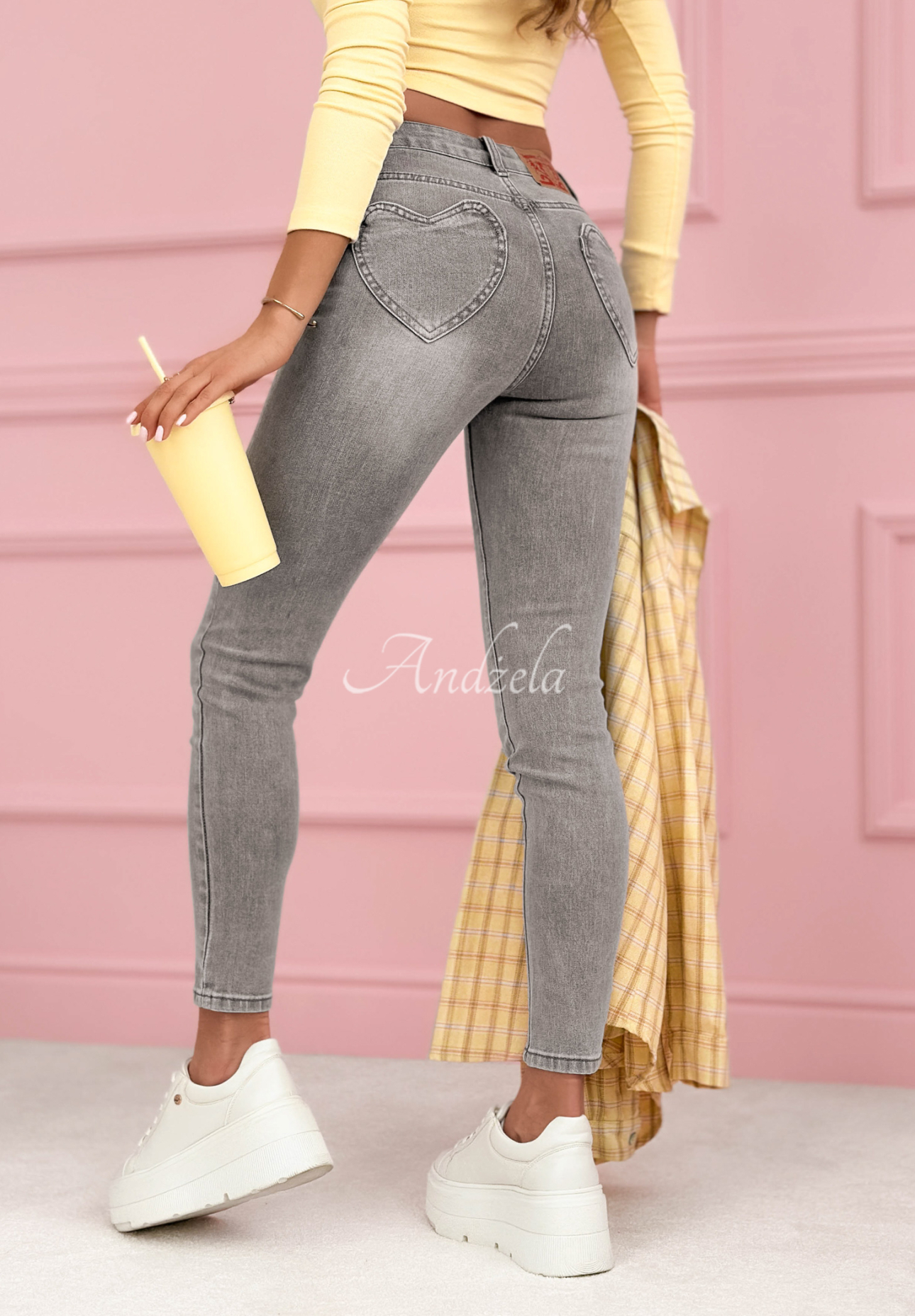 To Get Started light gray skinny jeans