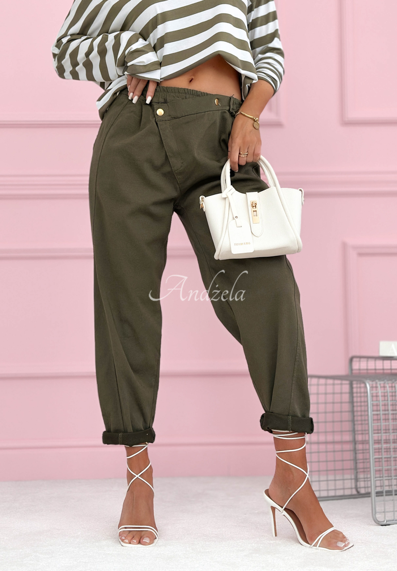 Hose carrot Spring Will Come Khaki