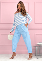 Marchewkowe Hose Spring Will Come Himmelblau