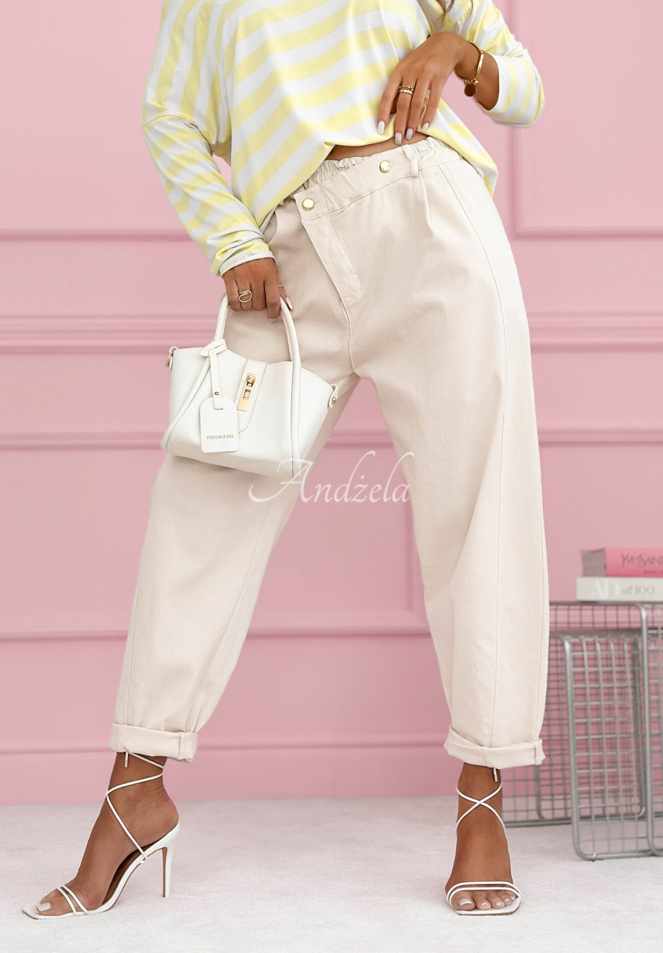 Hose carrot Spring Will Come Beige