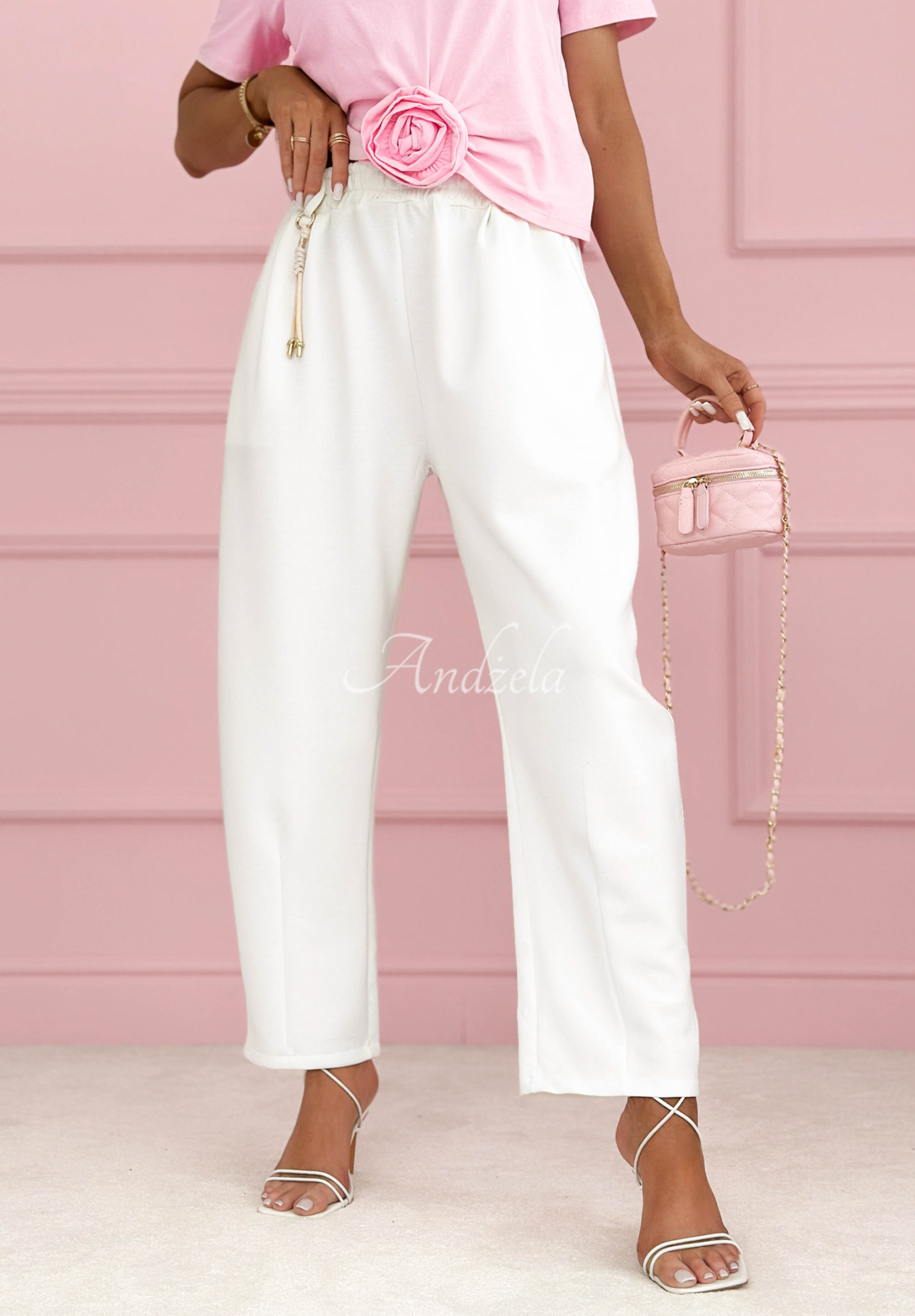 Viskosehose Why Not Now Ecru