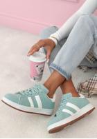 zamszowe Sportschuhe Lorelei Himmelblau