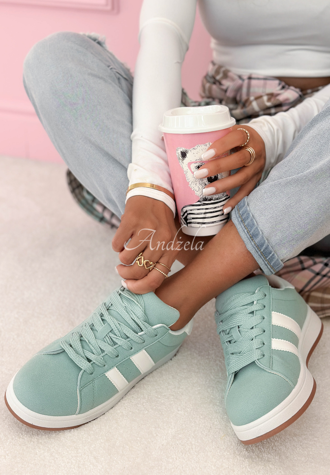 Sneakers Audrey Himmelblau