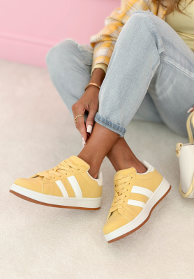 Audrey yellow sneakers