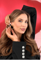 Ohrringe serduszka Hailey Gold