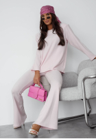 Bawełniana Bluse Nicole Ecru